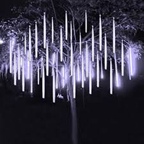 Vianočná LED svetelná girlanda METEOR IP44 288LED 320cm X 43cm Studená biela