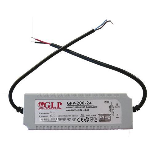 ZDROJ GPV 200W 24V DC IP67 GPV-200-24 LED GLP