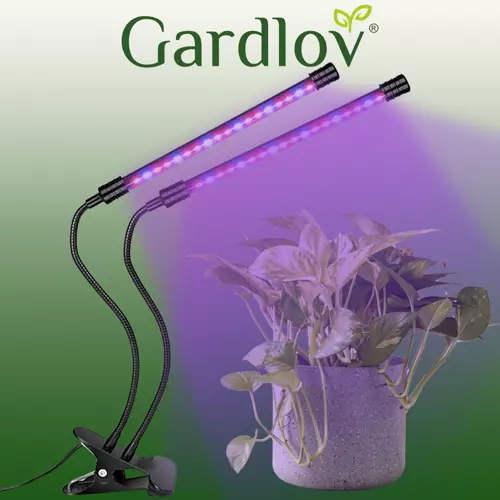 2ks lampa 20 LED  pre rast rastlín Gardlov