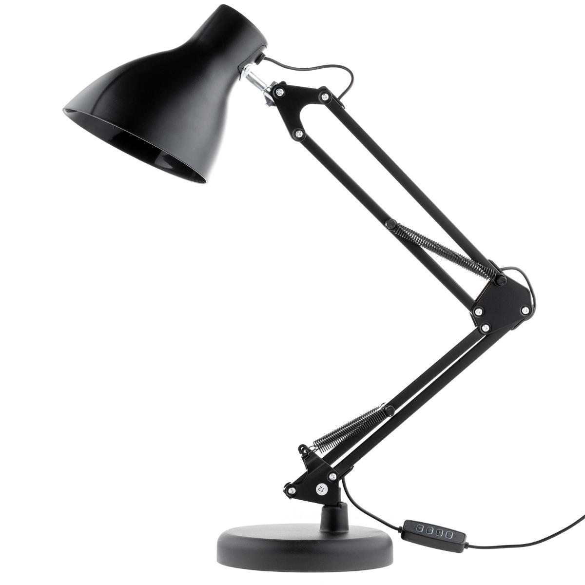 LED 7W CCT stmievateľná stolová lampa Marti Black Lumiled