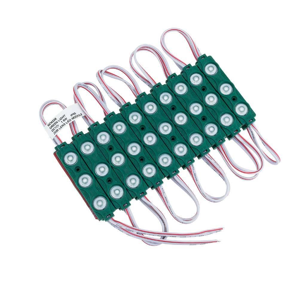 LED Lens Module 3  1.5W Zelená