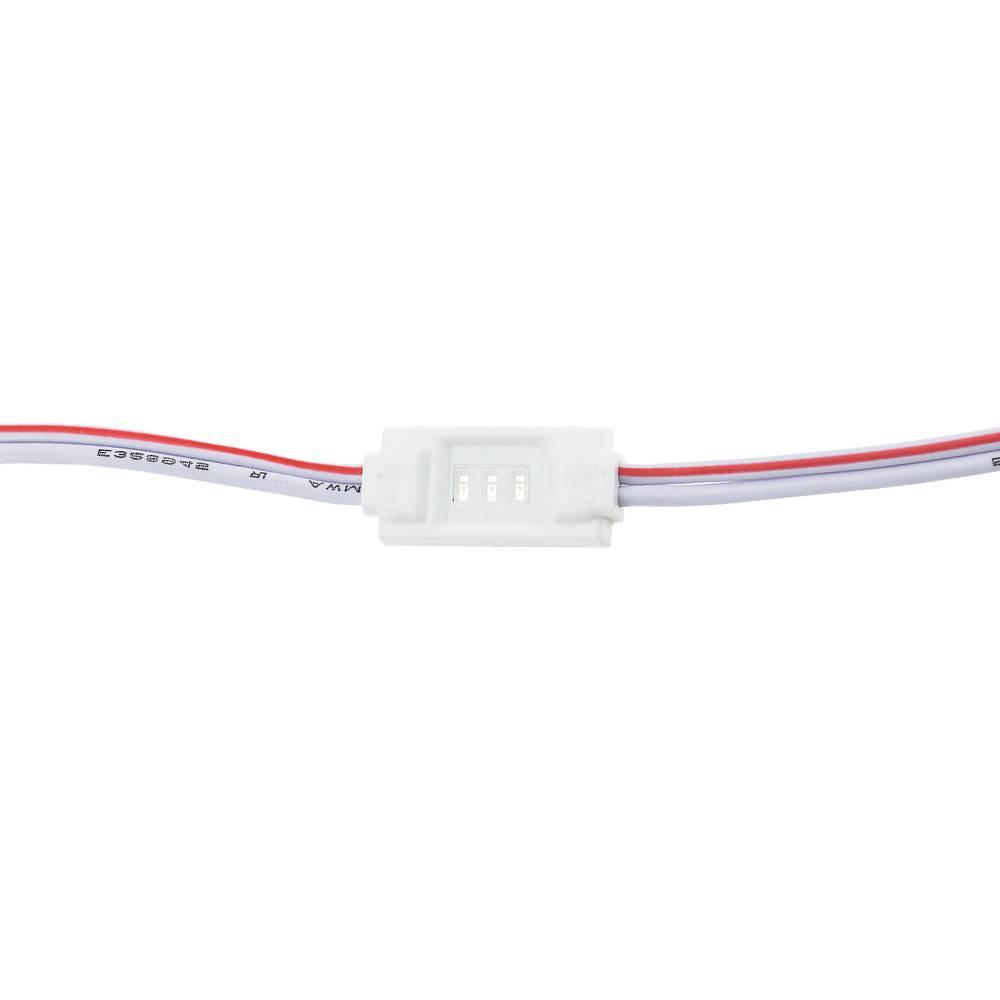 LED Modul 3 3014 0.36W Zelená