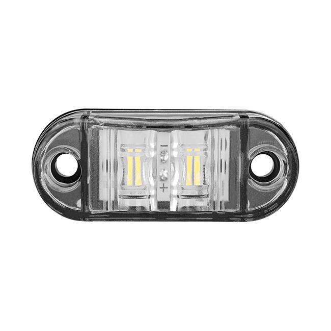 LED obrysová lampa 12-24V 2xSMD biela