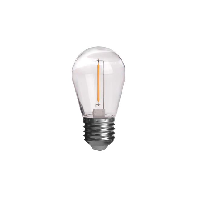 LED žiarovka E27 Filament ST14 24V 1W