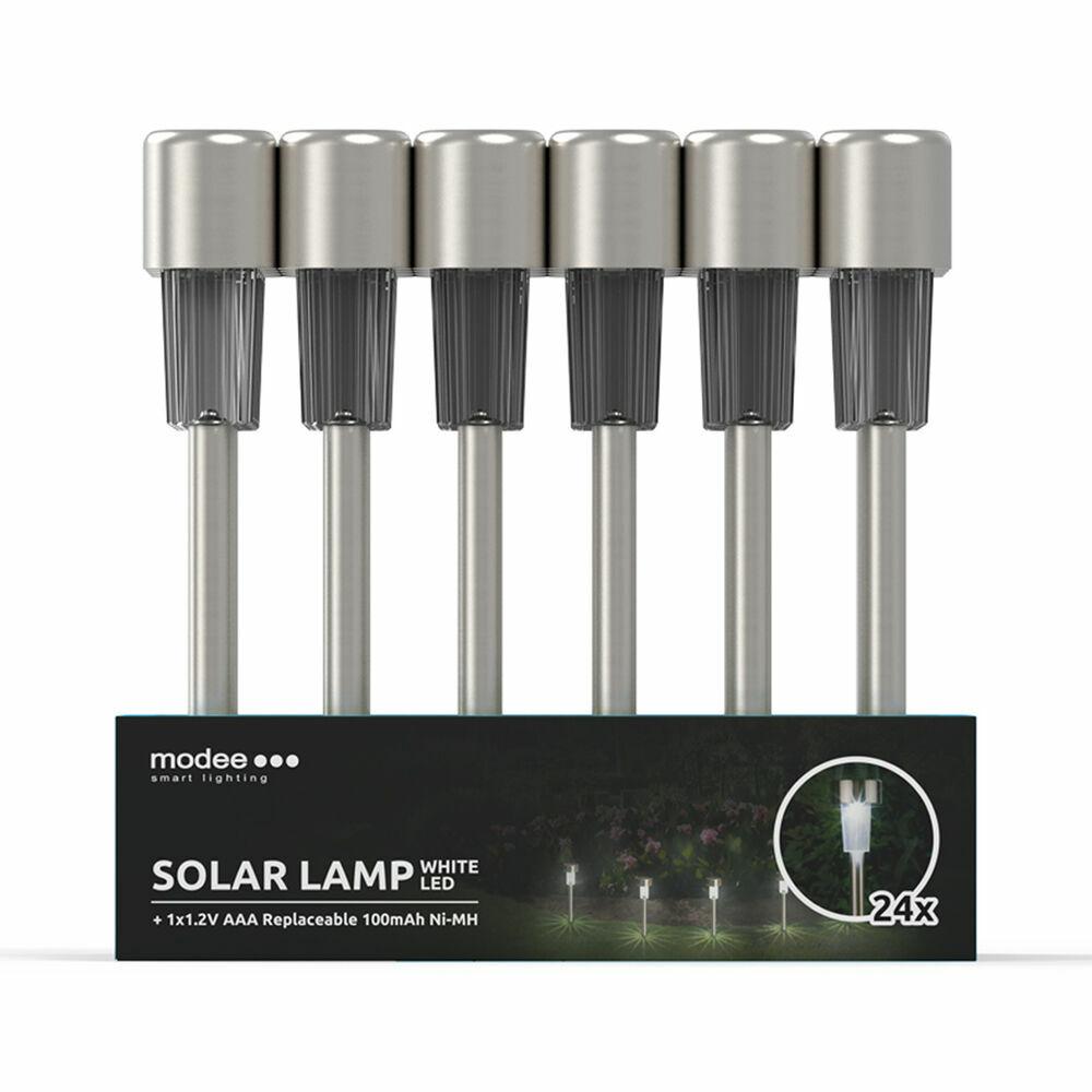 24KS  MODEE SMART LIGHTING SOLAR GARDEN LAMP ZÁHRADNÉ SOLÁRNE LAMPY