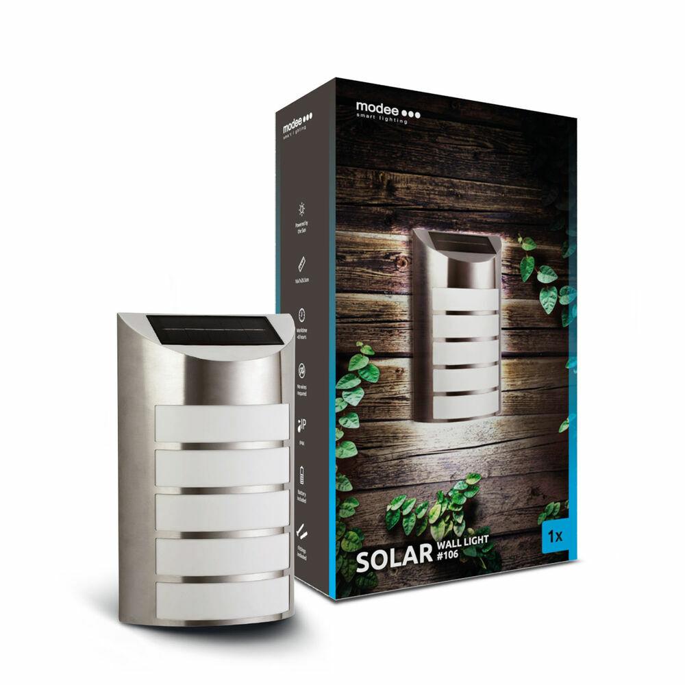 Modee Smart Lighting Solar Lamp 106 (ML-WS106) nástenná solárna lampa